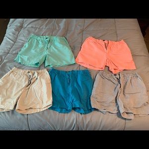 Lot of Five Chubbies Shorts Originals. Mens Small